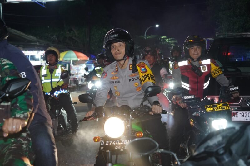 Respon Cepat Keluhan Warga Polres Ponorogo Bubarkan Battle Sound Horeg Saat Malam Takbir