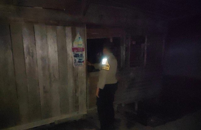 Polsek Sebangau Kuala Patroli Jam rawan di malam hari