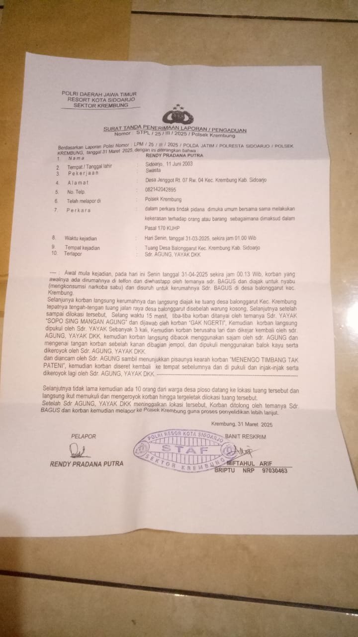 Lurah Balung Garut Diduga, Menghalangi Proses Hukum Kasus, Kekerasan