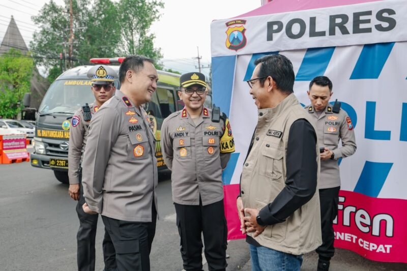 Wakapolda Jatim, Pantau Arus Balik Lancar Wilayah Malang Raya