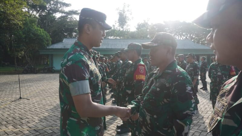 Dandim 1002/HST Sampaikan Ucapan Selamat Idul Fitri dan Gelar Halal Bihalal