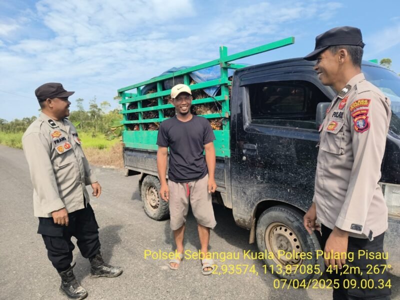 Pagi hari Polsek sebangau kuala gencarkan giat KRYD