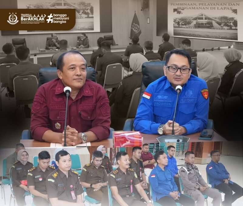 Sinergi Kejati Jatim dan Kemenkumham Tentang  Pelatihan dan Pengamanan Lapas