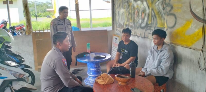 Memberikan Himbauan Kamtibmas Kepada Warga Masyarakat Untuk Terciptanya Keamanan Kamtibmas