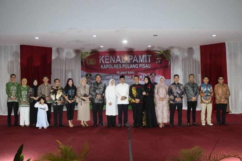Malam Kenal Pamit Kapolres Pulang Pisau Bersama Forkopimda Diwarnai Suasana Keakraban dan Kekeluargaan