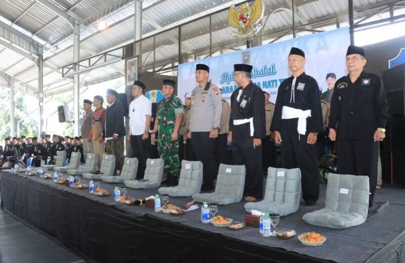 Perkuat Silaturahmi Dan Sinergi, Forkopimda Hadiri Halal Bihalal Warga PSHT Cabang Kota Blitar