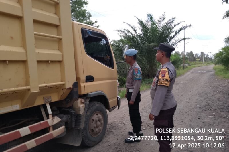 Polsek Sebangau Kuala laksanakan kegiatan KRYD di wilayah kecamatan Sebangau Kuala