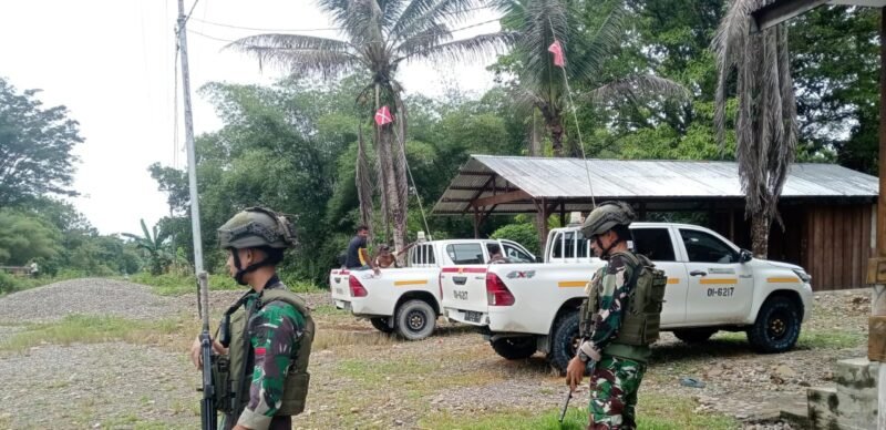 Sukseskan Ketahanan Pangan, Satgas Yonif 611/Awang Long Melaksanakan Pendampingan Rapat Koordinasi Perikanan