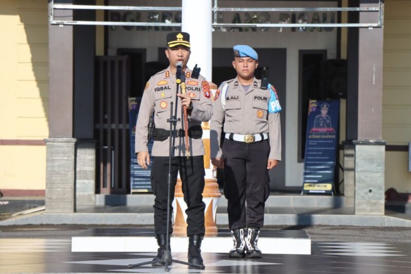 Pimpin Apel Perdana, Kapolres Pulang Pisau Ajak Personel Tingkatkan Kinerja dan Pelayanan Masyarakat