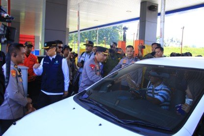 Survei: 91,2% Mayoritas Pemudik Puas dengan Rekayasa Lalu Lintas Mudik Lebaran