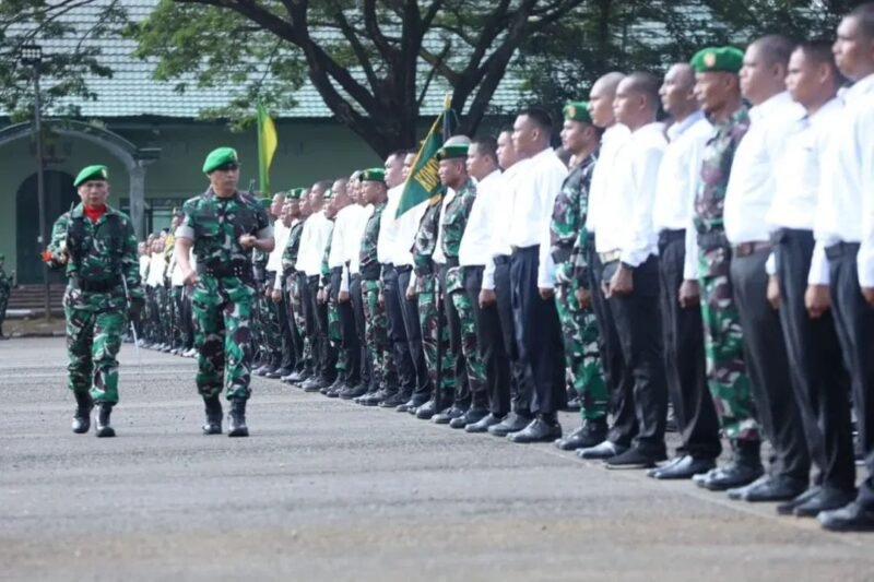 Upacara Pembukaan Pendidikan dan Latihan SPPI Batch-3 TA 2025 Resmi Digelar di Rindam XIV/Hasanuddin