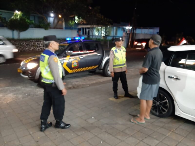 Cegah aksi kriminalitas, Polsek Seltim sambangi pos Satuan pengamanan