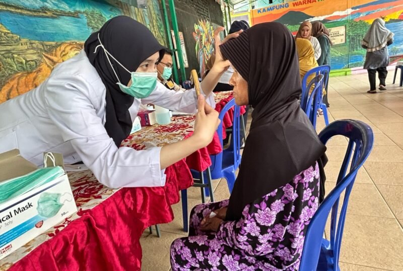 Polresta Malang Kota Gelar Layanan Kesehatan Gratis di Kampung Tematik