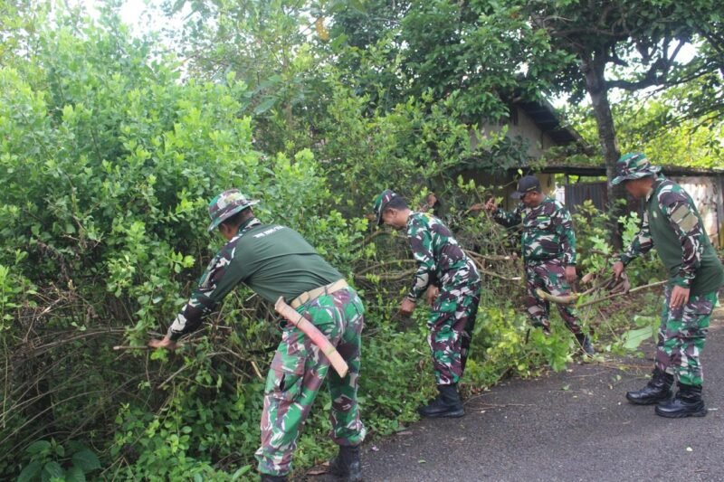 Dandim 1009/Tla Sampaikan Lingkungan Bersih Tingkatkan Motivasi Serta Semangat Dalam Menjalankan Tugas