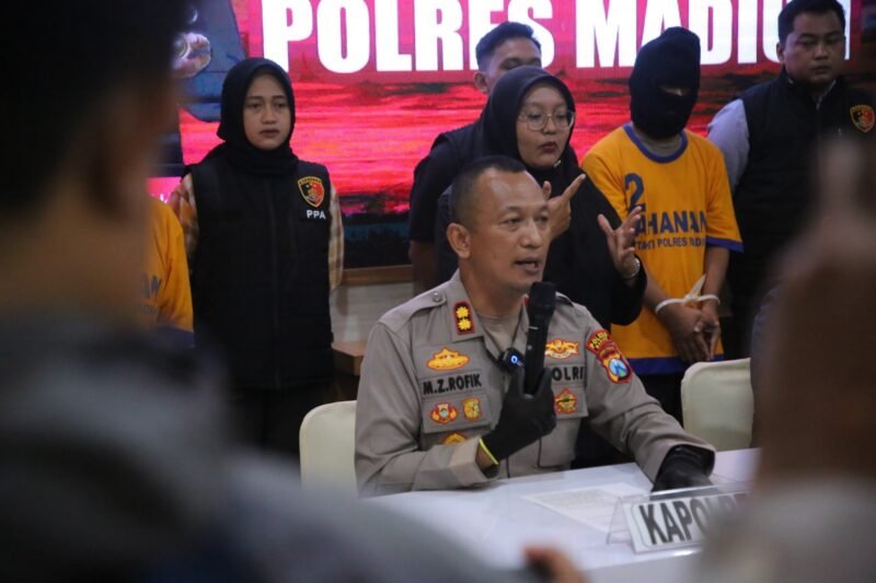 Polres Madiun Amankan Pasangan Kekasih Diduga, Pembuang Bayi di Pilangkenceng