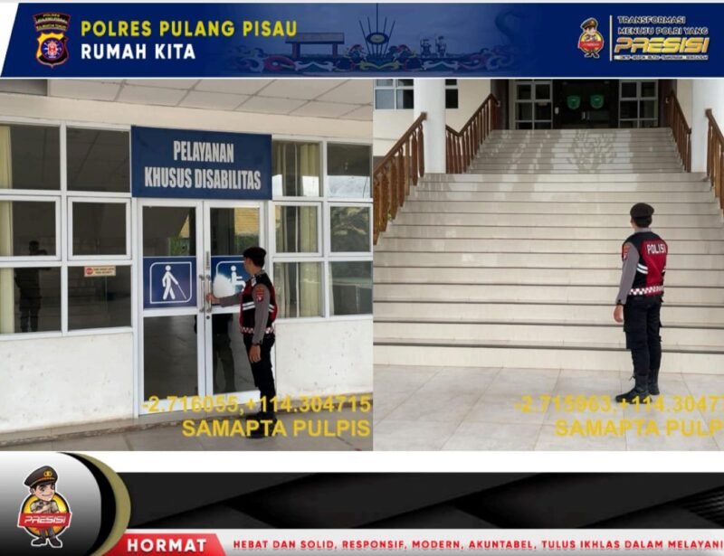Antisipasi Tindak Kejahatan pada Obyek Vital, Sat Samapta Polres Pulang Pisau Tingkatkan Patroli