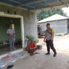 Bhabinkamtibmas sambang dan memberikan himbauan kamtibmas Kepada warga Desa Gadabung