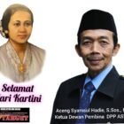 Ketua Dewan Pembina DPP ASWIN (Asosiasi Wartawan Internasional) Aceng Syamsul Hadie, S.Sos.,MM. Mengucapkan Selamat Hari Kartini 21 April 2025