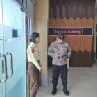 Kanit Binkamsa Sat Binmas Polres Pulang Pisau Sambangi kantor Bank Kalteng