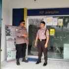 Kanit Binkamsa Sat Binmas Polres Pulang Pisau Sambangi kantor Bank Mandiri