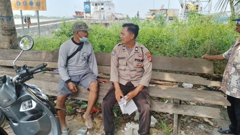 Giatkan Sambang di Daerah Rawan Karhutla, Polres Pulang Pisau Edukasi Masyarakat Cegah Karhutla