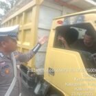 Satlantas Polres Pulang Pisau Tegur Pengemudi Tanpa Sabuk Pengaman