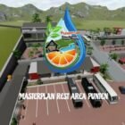 Foto : Ilustrasi Perencanaan Pembangunan Rest Area Desa Punten yang masih macet pembangunannya.