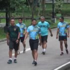 Kodim 1008/Tabalong Gelar Olahraga Pagi Demi Jaga Kebugaran Prajurit