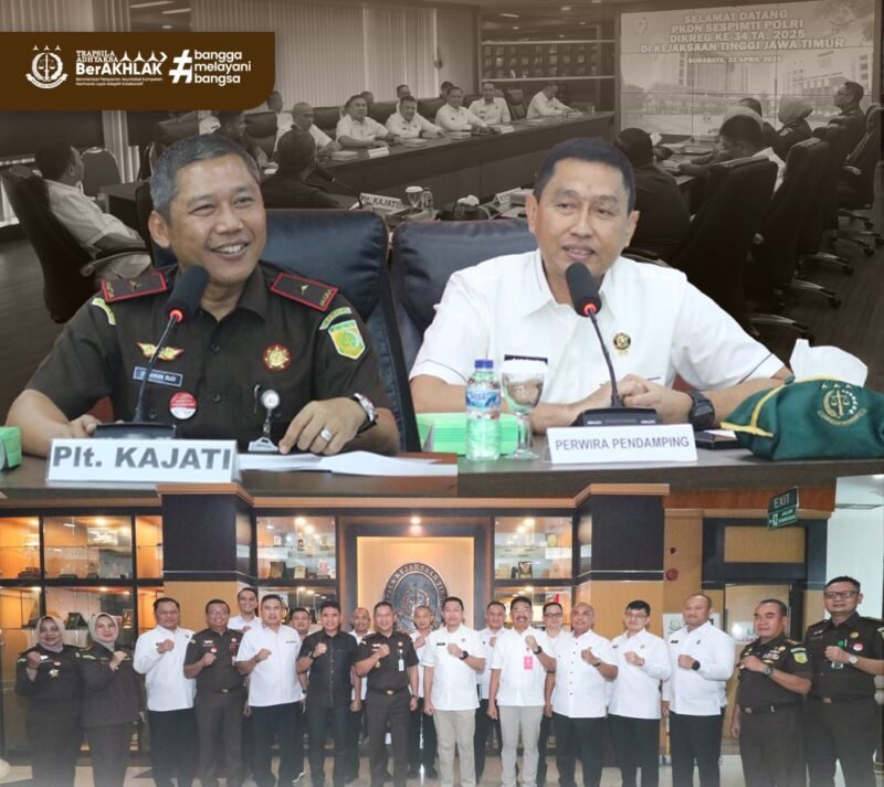 Kejati Jatim Terima Kunjungan Peserta Sespimti Polri Dikreg Ke-34 Ta 2025