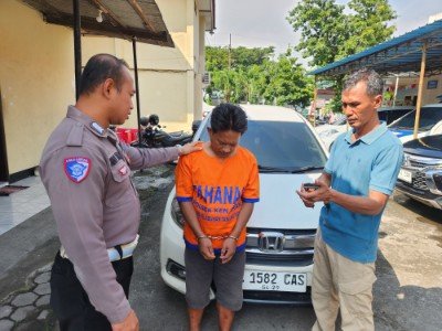Polsek Kenjeran, Amankan Pelaku Pembobolan Toko Madura