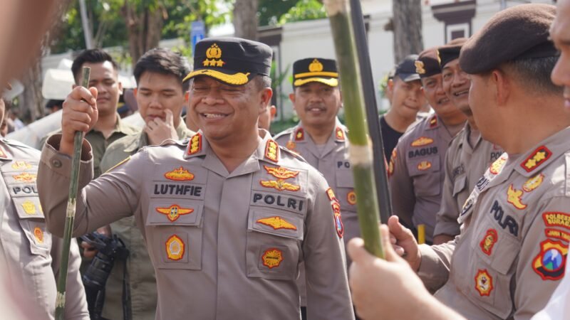 Kapolrestabes Surabaya, Beri Arahan Tegas untuk Simulasi Pengamanan