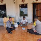 Bhabinkamtibmas Sambangi Warga sekaligus Sisipkan Pesan Kamtibmas