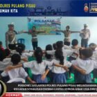 Tanamkan Disiplin Lalu Lintas Sejak Dini, Unit Kamsel Polres Pulang Pisau Berikan Dikmas Lantas Anak TK Santha Maria Emakulata