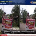 Polsek Sebangau Kuala Laksanakan Sosialisasi Saber Pungli