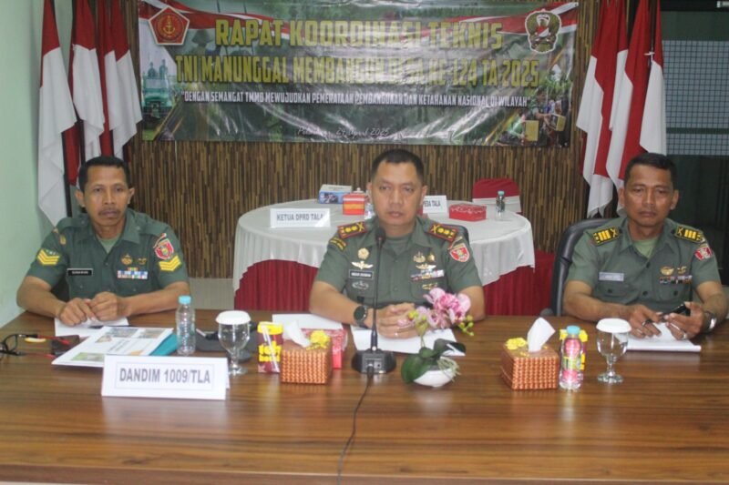 Secara Rinci Dandim 1009/Tanah Tanah Laut Memaparkan Kesiapan Pelaksanaan TMMD Ke-124 Tahun 2025
