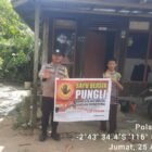 Semengat Gencarkan Sosialisasi Saber Pungli, Dilakukan Oleh Personil Polsek Maliku