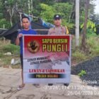 Semengat Gencarkan Sosialisasi Saber Pungli, Dilakukan Oleh Personil Polsek Maliku
