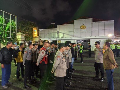 Polisi Gagalkan Balap Liar Di Pamekasan, 20 Motor Diamankan