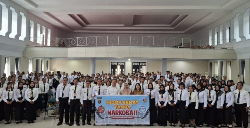 Ratusan PPPK Ikuti Sosialisasi, Pencegahan Narkoba dari Satresnarkoba Polres Pulang Pisau