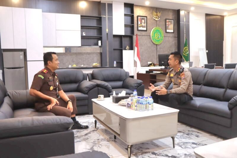 Kapolres Pulang Pisau Silaturahmi ke Kajari, Perkuat Sinergi Penegakan Hukum