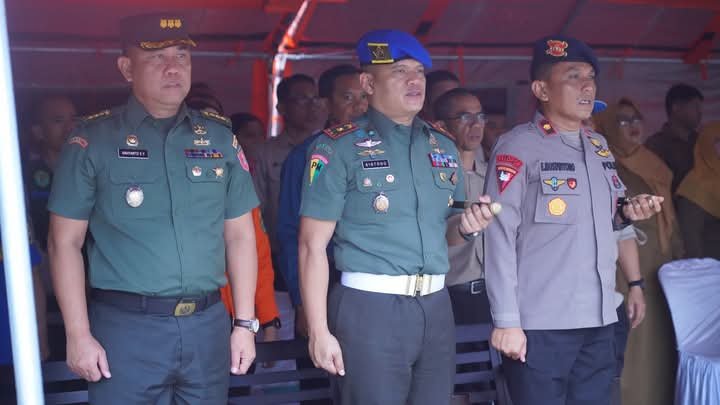 Solidaritas TNI: Kasrem 091/ASN Hadiri Hari Kesiapsiagaan Bencana Nasional