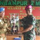 Danmenbanpur 2 Marinir Sambutan Satgas Kontingen Garuda UNIFIL