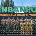Danyon POM 2 Marinir Hadiri Penyambutan Satgas TNI Konga Unifil 2024