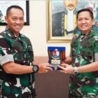 Jalin Keakraban dan Perkuat Sinergitas Komandan Lanud Sjamsudin Noor Kunjungan Silaturahmi ke Danrem 101 Antasari