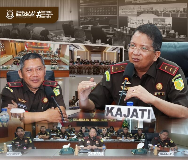 Kajati Jatim Ingatkan Jajaran Siap Hadapi Perubahan Hukum Nasional