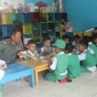 Selain Menyasar Beberapa Sekolah Hari Ini TK Kartika V-35 Kodim 1009/Tanah Laut Juga Menerima Makan Bergizi Gratis