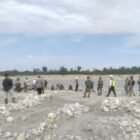 Satgas Yonif 611/Awang Long Melaksanakan Patroli Gabungan penertiban NK