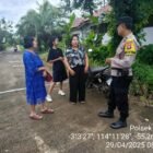 Silaturahmi di Desa Binaannya, Bhabinkamtibmas Polsek Maliku Sampaikan Himbauan Kamtibmas