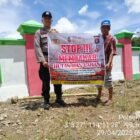 Bhabinkamtibmas Cegah Potensi Karhutla di Wilkum Polsek Maliku
