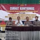 Kamtibmas Polres Sidoarjo Gelar Sinergi, Curhat di Balai Desa Sedenganmijen